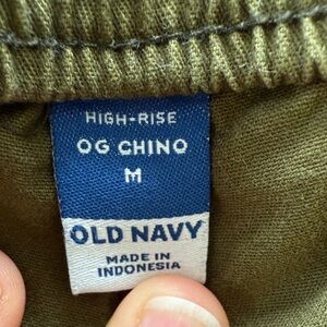 Old Navy Green Casual Chino Pants